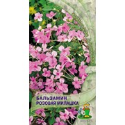Семена комнатного растения Бальзамин Розовая милашка (комн.) фото