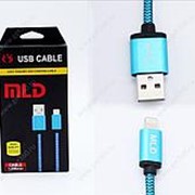 Data USB Cable MLD 1M Blue (Синий) фото