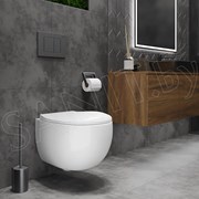 Подвесной унитаз Roxen EGG 530170-01 Rimless Soft Close фото