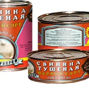 Свинина тушеная ГОСТ фото
