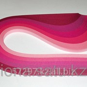 Бумага набор №27 130гр., 300мм., 150 полос, 5 цветов розовый микс фото