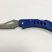 Нож складной синий 9-015