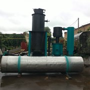 Газогенератор, газ из твёрдого топлива фото