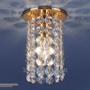 Встраиваемый потолочный светильник 209 золото/прозрачный FGD/Clear фотография