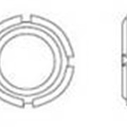 Гайка круглые шлицевые, диаметр от М 6 до М 200
