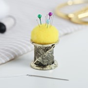 Игольница 'Умелая рукодельница', под латунь фото