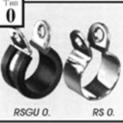 Хомуты крепежные для труб, Крепящие скобы RL, RLGU, RS и RSGU