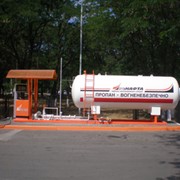 Заправщик газа стационарный (СЗГ-9,9-ГТРУ) в составе АГЗП, АГЗС фото
