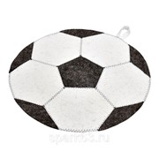 Коврик для сауны d45см “Футбольный мяч“ (войлок) (41211 фото