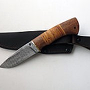 Нож “Зубр“ (малый) из дамасской стали фото