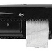 Диспенсер Торк, для туалетной бумаги в стандартных рулонах черный фото
