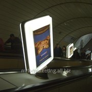 Реклама в метро на метролайтах фото