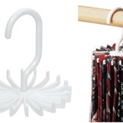 Вращающаяся вешалка для галстуков и ремней Rotating Tie & Belt Hanger
