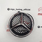 Звезда Mercedes в решетку с подсветкой фото
