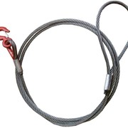 Строп канатный двухветвевой, L= 4 м, Марка: 2СК, Грузоподъемность: 12.5 т, опрессованный фото