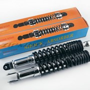 Амортизаторы пара GY6, DIO ZX 330mm, регулируемые SHINE STAR черные фото