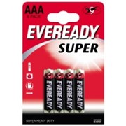 Батарейка Eveready Super Heavy Duty AAA FSB4 4шт. фото