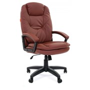 Компьютерное кресло Chairman 668 LT коричневый/пластик черный фото