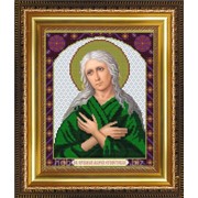 Рисунок на ткани для вышивания бисером “Св. Преподобная Мария Египетская“ VIA4058 фото