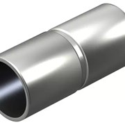 Трубы соединительные D= 90-150 мм, L= 0,5-1,25 мм, Материал: сталь ПВХ, Покрытие: полимерное фотография