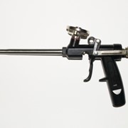 Пистолет для пены чёрный (металлическая рукоятка)