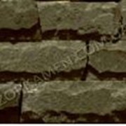 Плитка рустованная (сколотая) из природного камня песчаника для облицовки стен Кастл 4, код Сз29