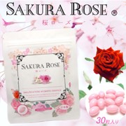NAMA SAKURA ROSE Sakura and Rose Aromatic Essence Витамины для хорошего самочувствия и красоты, 30 штук фото