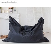 Кресло-подушка, цвет чёрный фото