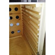 Контейнеры деревянные под полуфабрикаты фотография