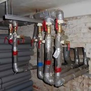 Замена труб (лежаков) системы отопления дома