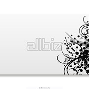 Правила оформления для черно-белых визиток фото