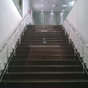 Лестницы из нержавейки фотография