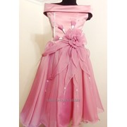 Прокат детского платья “Розовая пудра“. фото