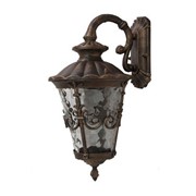 Светильник садово-парковый PALACE 1131B1-S 60Вт Е27 темная медь/прозрачное стекло фото