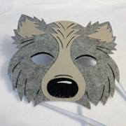 Карнавальная маска Волк фото