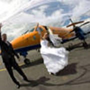 Свадьба в небе фотография