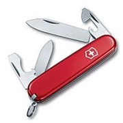 Нож перочинный VICTORINOX Recruit, 84 мм, 10 функций, красный (50077) фото