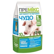 ПРЕМІКС “ЧУДО“ 1% ПОРОСЯТА НА ВІДГОДІВЛІ 10КГ O.L.KAR. * фото