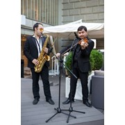 Саксофонист и скрипач на любой праздник: фуршеты, встречу гостей, презентации свадьбы и т. д. фото