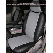 Чехлы Mitsubishi Outlander XL 06 диван испинка 2/3, 5п/г,2п/л,АВ. чер-сер. аригон, черный аригон Классика ЭЛиС фото
