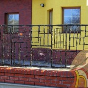 Забор кованый Витражный фото