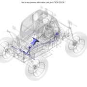 Часть внутренняя заготовки тяги для УЭСМ РОСА фотография