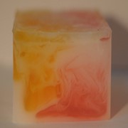 Мыло глицериновое ручной работы “Грейпфрут“ фото