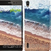 Чехол на Huawei Ascend P7 Берег моря “3041c-49“ фотография