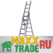 Лестница-стремянка трехсекционная CENTAURE PET 6+2*7/342307 фото