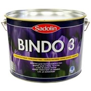 Краска Sadolin BINDO 3 (глубокоматовая) 10л