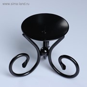 Подсвечник Весел-Н чёрный фото