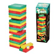Игра настольная Башня “Торре“, окрашенные деревянные блоки, “Десятое королевство“, 01698 фотография
