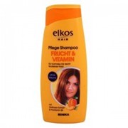 Шампунь Elkos Frucht & Vitamin с абрикосовым экстрактом и провитамином В5 шампунь для нормальных и склонных к сухости волос фото