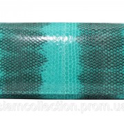 Кошелёк из кожи морской змеи. EXCLUSIVE SN 53 Turquoise фото